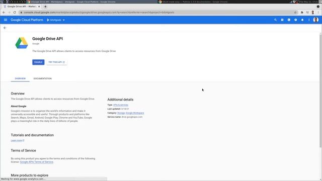 How to enable Google Drive API for a project on Google Cloud Console смотреть онлайн