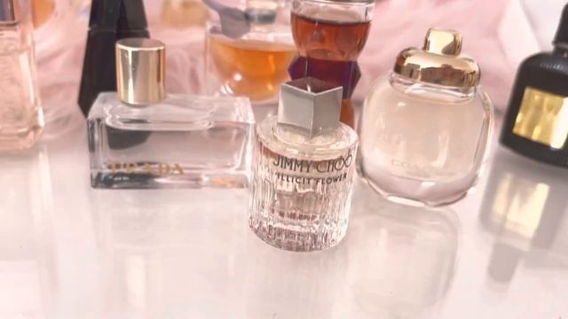 Моя коллекция миниатюр #dior #tomford #prada #Givenchy #ysl #acguadiparma #jimmychoo #coach
