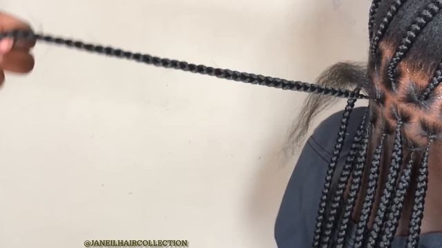 Can’t grip Knotless braids | The new way #hairstyles #howto @JANEILHAIRCOLLECTION смотреть онлайн