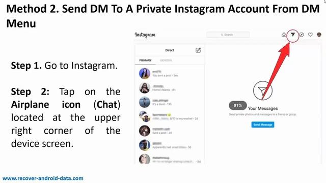 How to Send a Direct Message to a Private Instagram Account смотреть онлайн