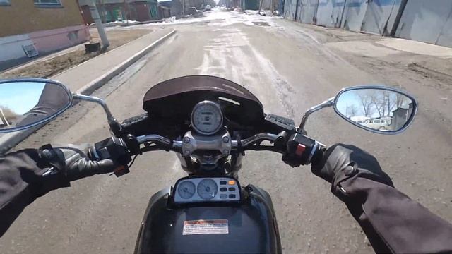 Первая поездка на V-Max 1200 смотреть онлайн