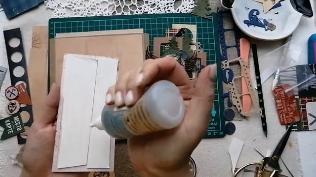 МК Коробка для мужского подарка/ Запись эфира в ScrapMania смотреть онлайн