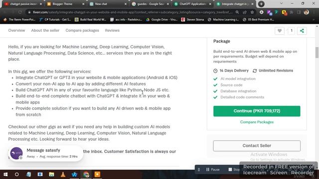 Integrating ChatGPT in Your Website and Mobile App смотреть онлайн