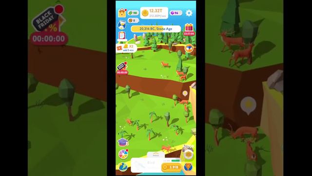 Lets Play Evolution Idle Tycoon - World Builder Simulator, Android Gameplay, tips and game review смотреть онлайн
