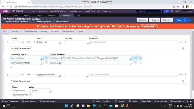 Convert Json String To Pega Page Using Data Transform Json Option смотреть онлайн