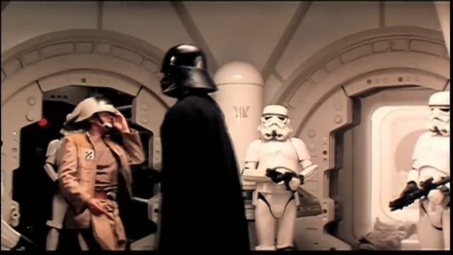 The Real Voice of Darth Vader...hilarious! смотреть онлайн