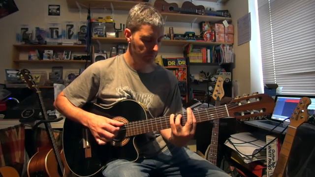 Gran Vals - Tarrega. Fairground style! Gibson Chet Atkins and Electro-Harmonix B9 смотреть онлайн