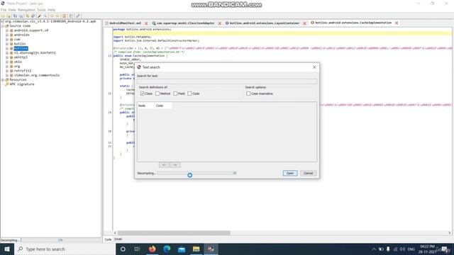 Android reversing - JADX смотреть онлайн