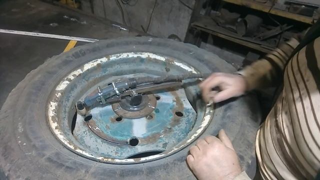 Кастомизация передних колес Т16. Или, как из слона сделать муху. смотреть онлайн