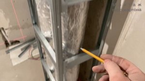 как закрыть трубы коробом из гипсокартона. Монтаж гкл в ванной.