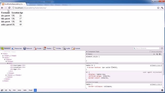 49 CSS CSS3 Tutorials Styling Tables Part 2 2 смотреть онлайн