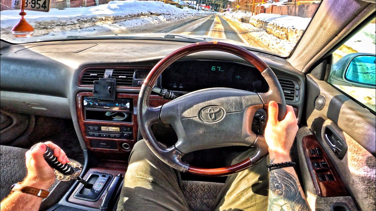 2000 Toyota Chaser X100 2.5 AT - ТЕСТ-ДРАЙВ ОТ ПЕРВОГО ЛИЦА смотреть онлайн