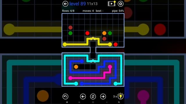 Flow Free Bridges - Hourglass Pack - All Perfect Solutions for levels 1 to 150 смотреть онлайн