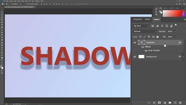 Can't Mask Drop Shadow (SOLVED!) | Photoshop смотреть онлайн