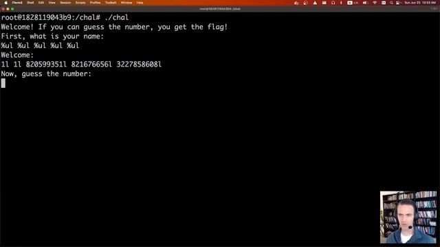 printf leak - CTF Cookbook - pwn смотреть онлайн