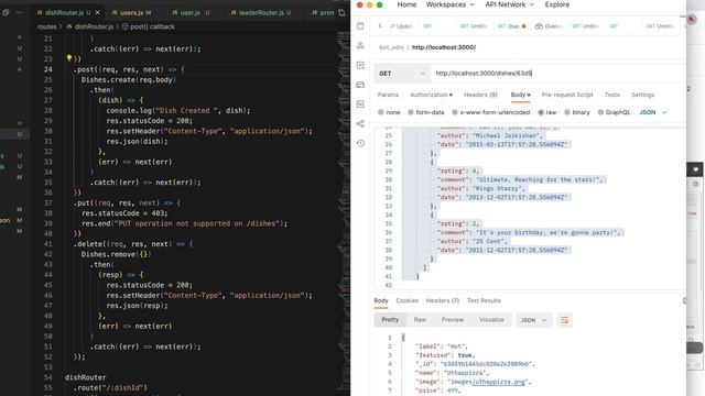 Part 2 REST API with Express, MongoDB and Mongoose | 1 смотреть онлайн