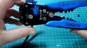 Обзор # многофункциональный # стриппер # обрезка # зачистка #  обжим # кабеля