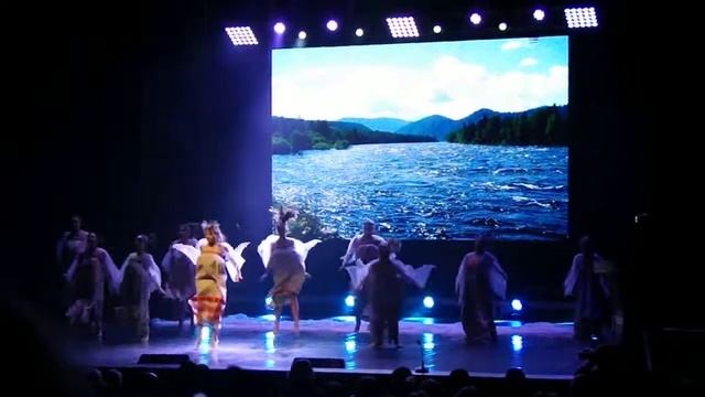 Снегурочка 2018! Алена. Танец "Реченька" смотреть онлайн