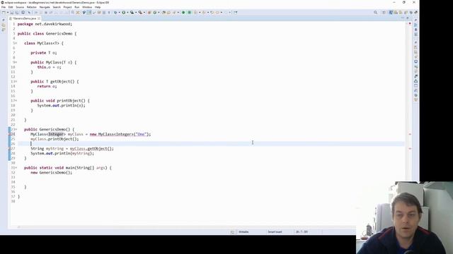Java Generics tutorial step by step guide смотреть онлайн