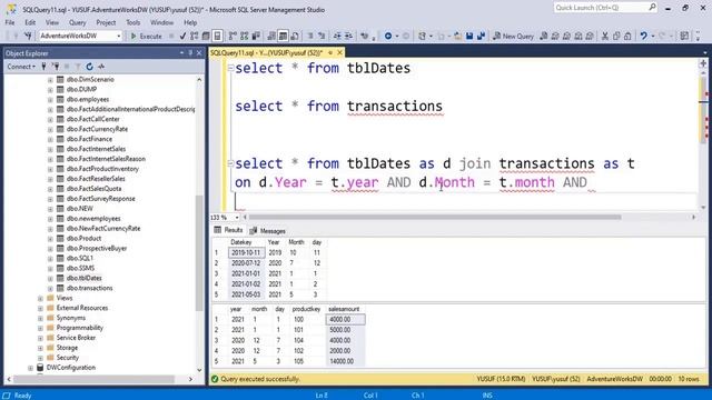 25. Join tables on basis of multiple columns смотреть онлайн