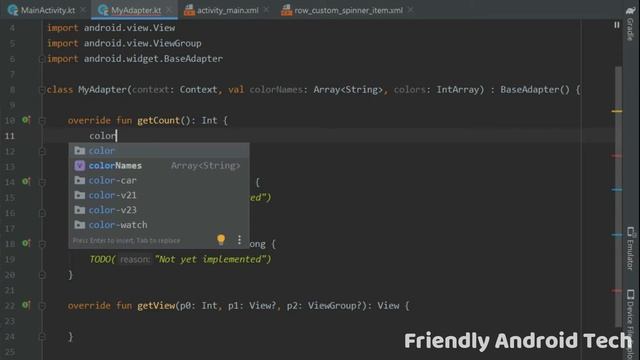 How To Create Drop Down List In Android Studio || #21 Custom Spinner in Android Studio In Telugu смотреть онлайн