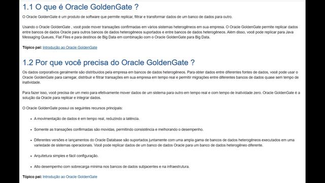 Introdução ao Oracle GoldenGate смотреть онлайн