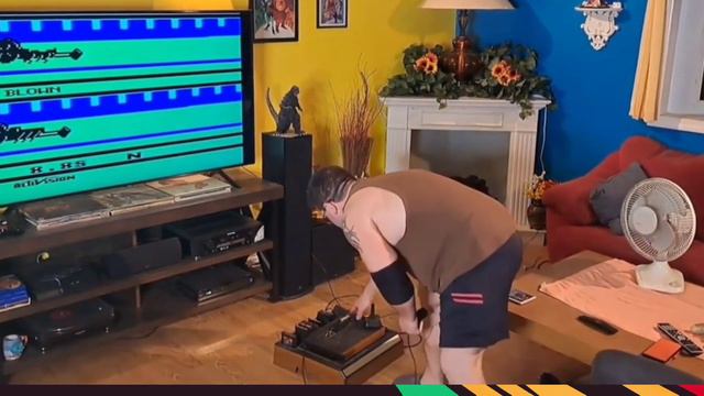 Atari 2600 Game Review--Dragster