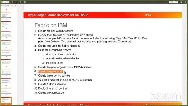 Hyperledger Fabric Deployment on AWS, IBM, and Oracle platforms смотреть онлайн