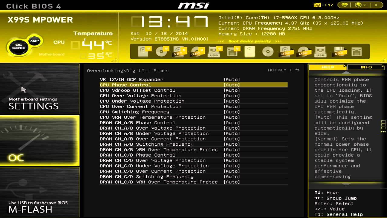 MSI X99S MPower