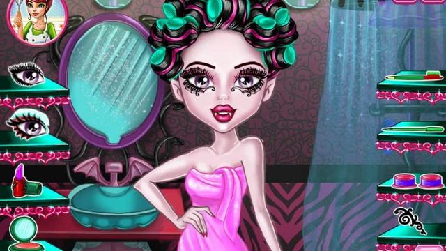 Game: Drakulaura in spa salon-Игра:Дракулаура в спа салоне. смотреть онлайн