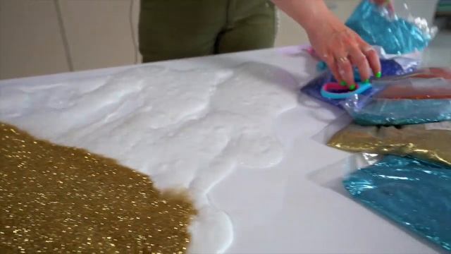 10 КГ БЛЕСТОК В СЛАЙМ ?*залипательное видео* + КОНКУРС смотреть онлайн