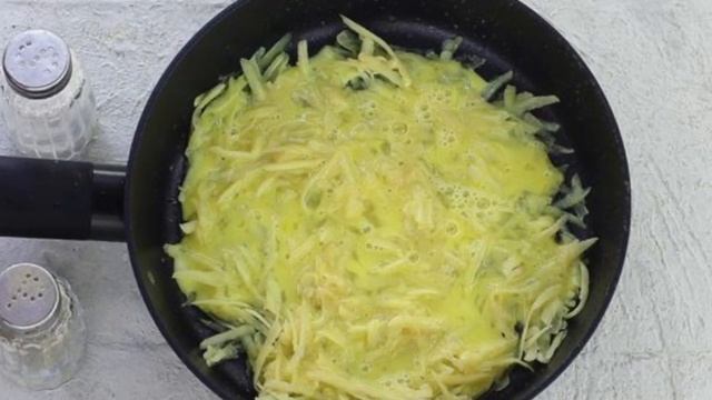 Картофельные блинчики с сыром и зеленью смотреть онлайн