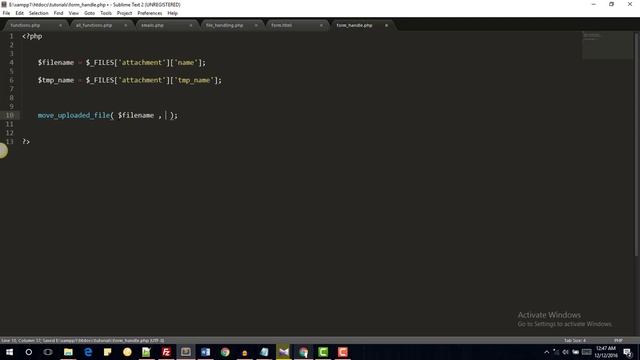 PHP File uploading explained смотреть онлайн