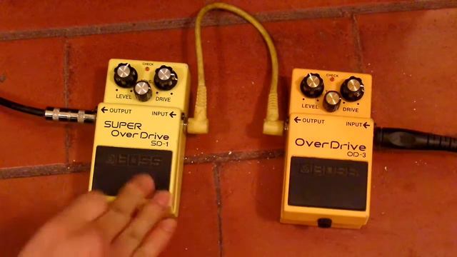 Boss Super Overdrive (SD-1) Vs Boss Overdrive (OD-3)