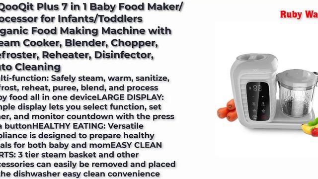 Best baby food makers 2022 смотреть онлайн