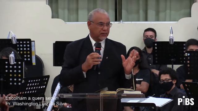 Escolham a quem servir | Pr. Washington Luiz da Silva смотреть онлайн