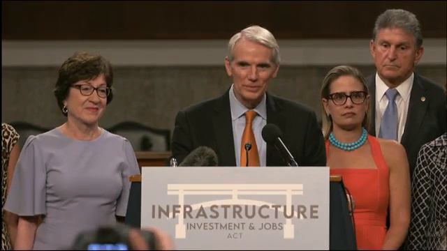 Rob Portman, Who Led Infrastructure Talks, Says Group Of Senators Have Done 'Something Great' For U смотреть онлайн