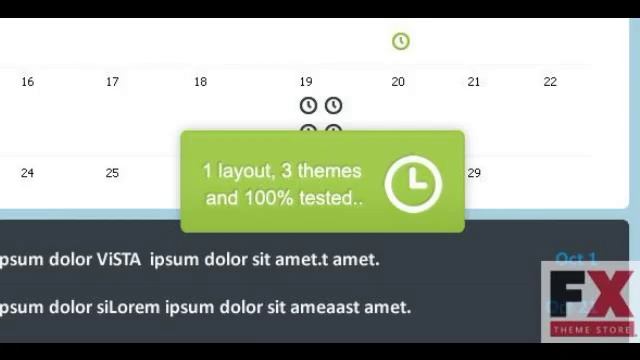 Preview WAW Alert - Calendar and Events Email Template Email смотреть онлайн