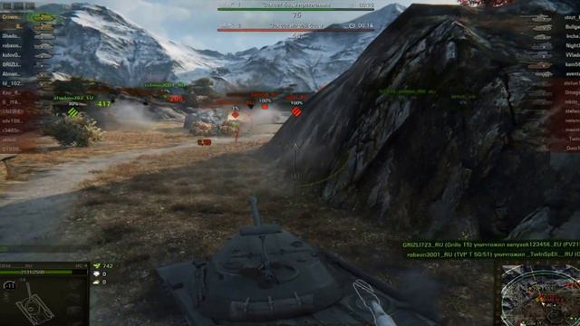 Обкатываем тест обновы WoT 09.16 (Grille 15, Centurion AX, ИС-4) смотреть онлайн