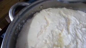 Вкусный творог из козьего молока (читайте дополнение в описании под видео)