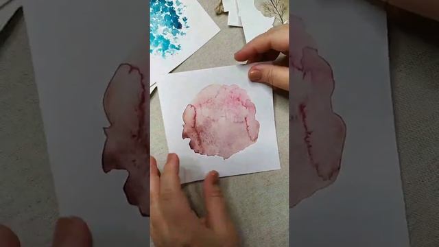 Творческие завтраки, соединяем текстуры акварели и маркер смотреть онлайн