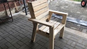 Стул деревянный своими руками