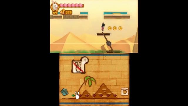 Rabbids Travel in Time 3D Playthrough (Direct 3DS Capture) - World 2 смотреть онлайн