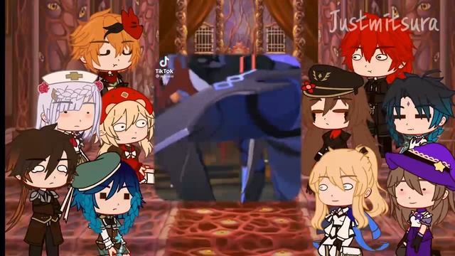 Genshin impact characters react to each other || Gacha Club || Justmitsura смотреть онлайн