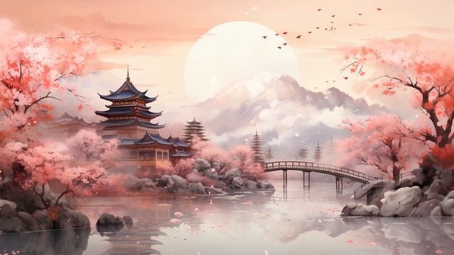 Китайская классическая музыка гучжэн, бамбуковая флейта ★ Снятие стресса ★ Успокоение ума. Мелатони смотреть онлайн