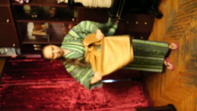 Одевание кимоно 2-я часть: Одевание пояса оби, узел бантик смотреть онлайн