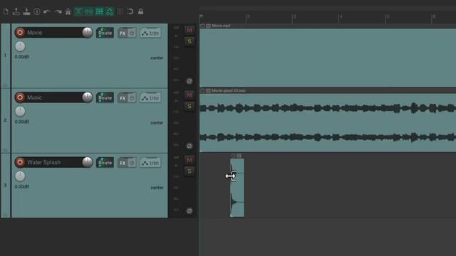 Importing And Editing Video In REAPER