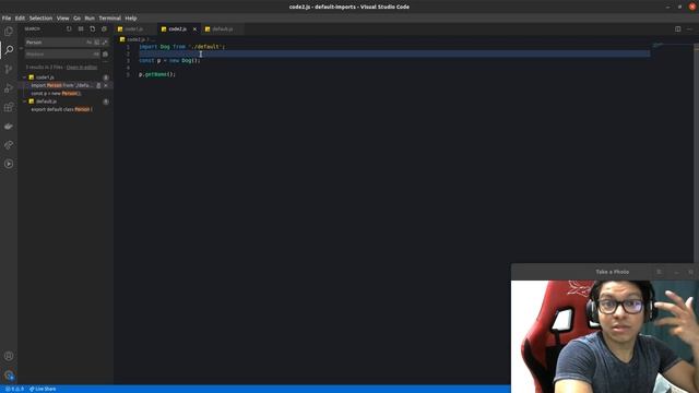 Javascript: El problema al usar default exports смотреть онлайн
