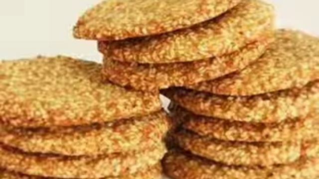 Овсяное печенье на кефире с кунжутом, рецепт в описах! смотреть онлайн