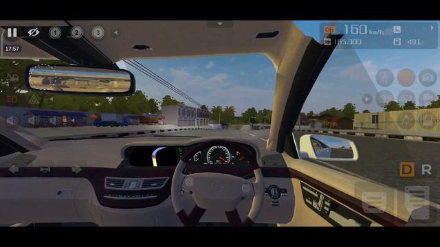 Mercedes Benz S600 Car Mod In Bus Simulator Indonesia - Bussid Car Mod - Bussid Bus Mod - Bussid